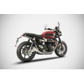ZARD SP Dual Slip-ons for the Triumph Speed Twin ZARD SP Dual Slip-ons for the Triumph Speed Twin